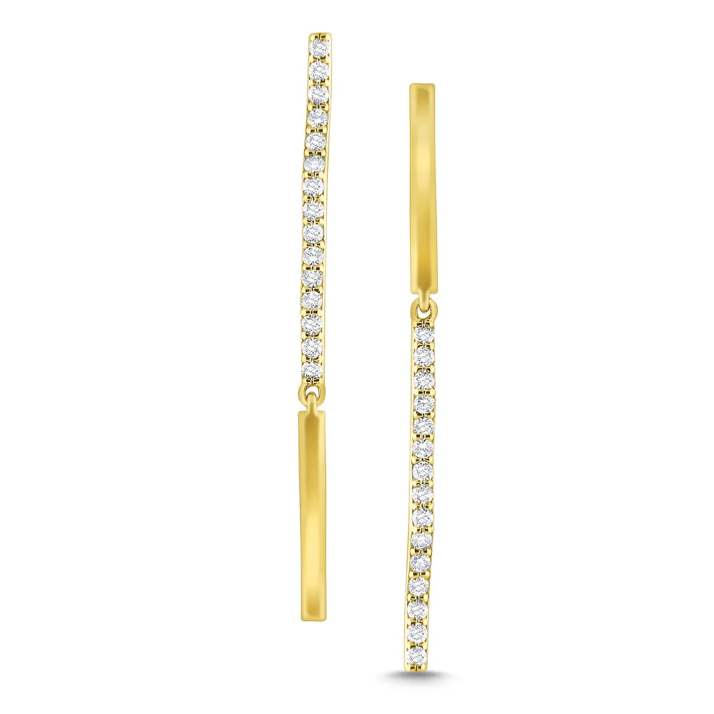 14k Yellow Gold Stud Earrings