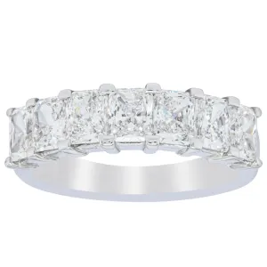 18ct White Gold Radiant Cut Diamond Asra Ring