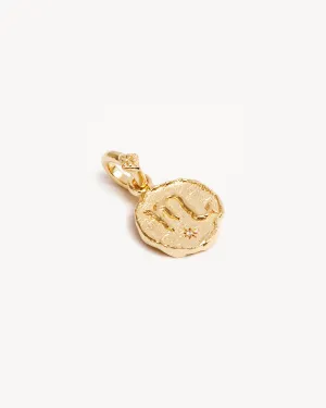 18k Gold Vermeil Cosmic Love Zodiac Annex Link Pendant - Scorpio