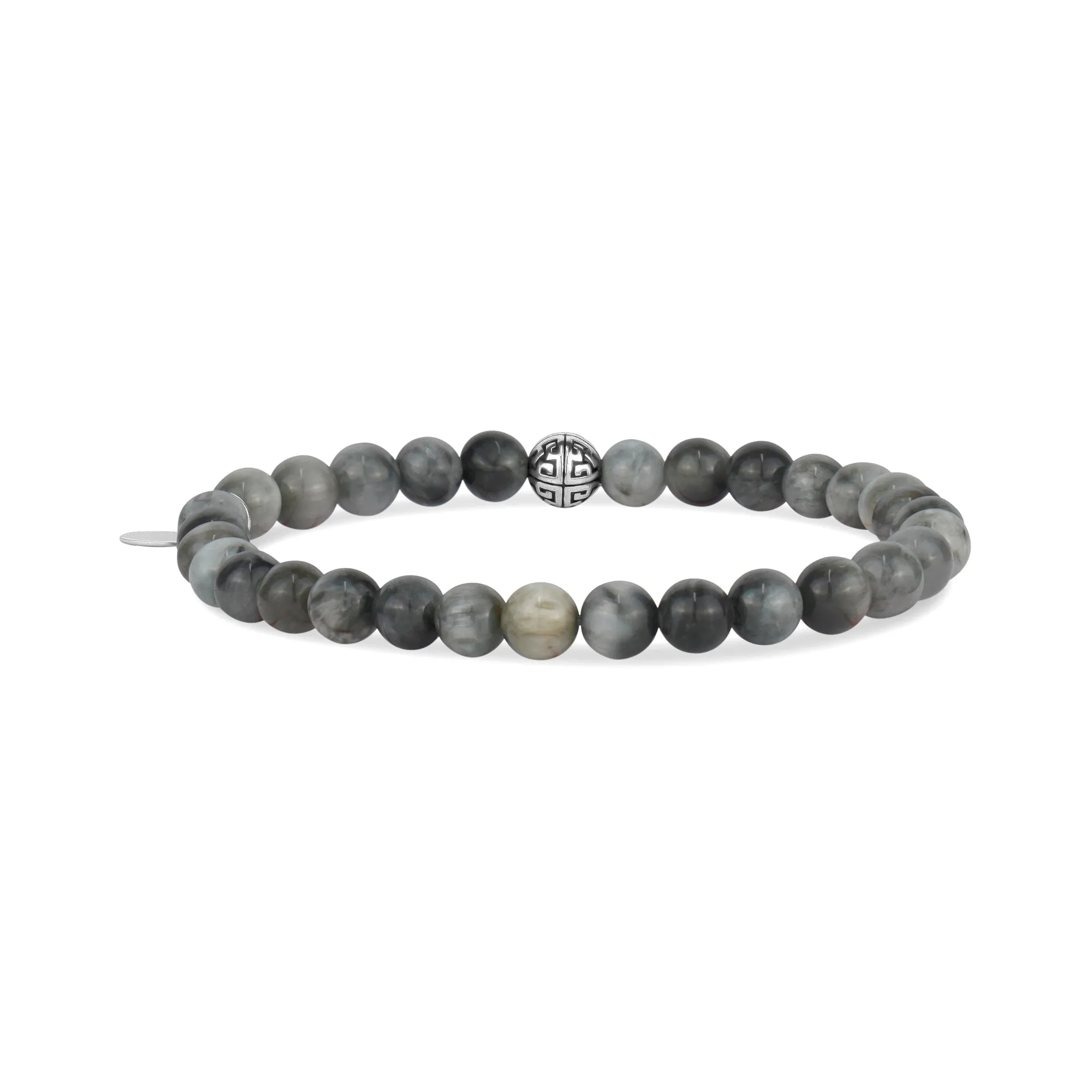 6mm Eagle Eye Stretch Bead Bracelet