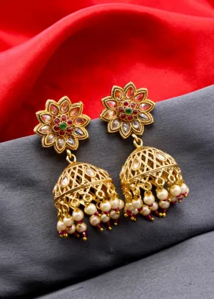 BRILLIANT ANTIQUE JHUMKI