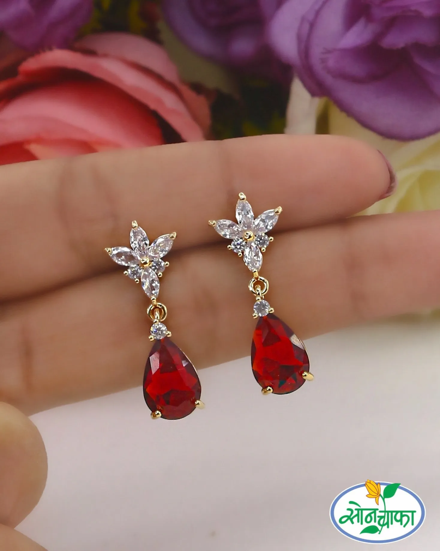 BRILLIANT DIAMOND EARRINGS