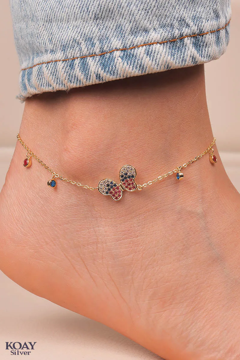 Butterfly Anklet GP