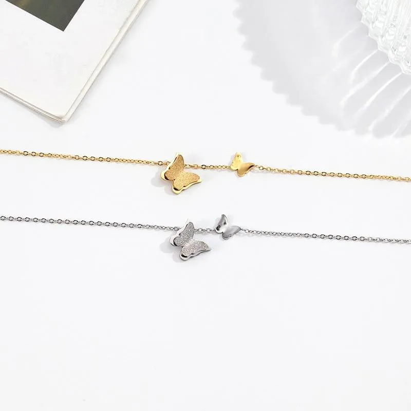 Butterfly Pendant Anklet Women Ankle Chain Jewelry