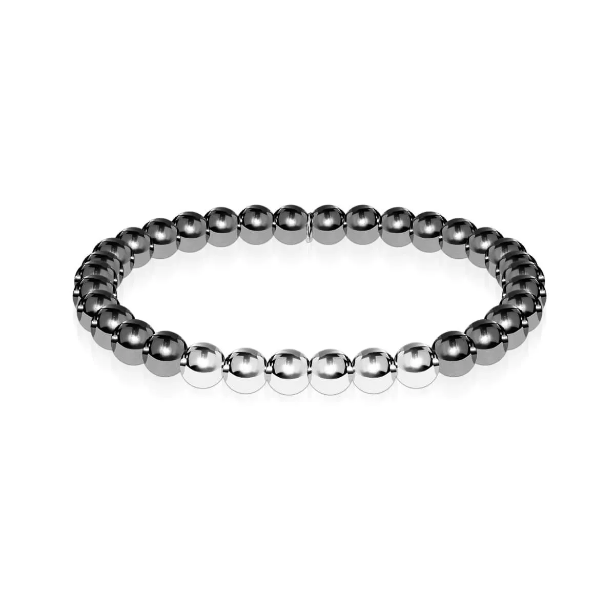 Confident | Gunmetal | Silver | Expression Bracelet