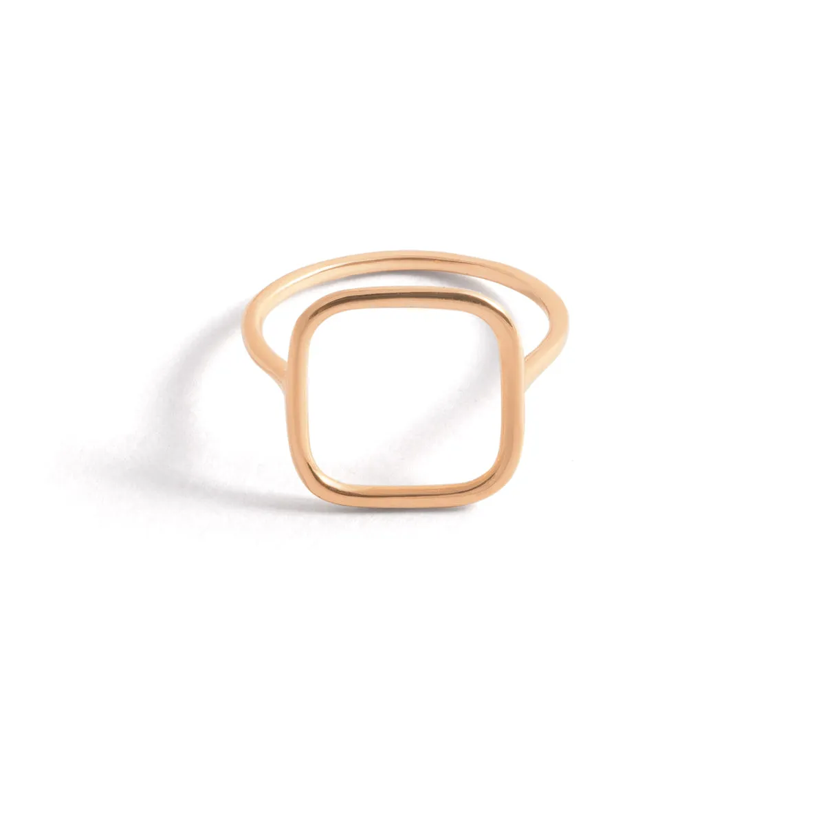 Curve Square Ring