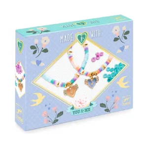 Djeco You & Me Heart Heishi Bracelet Kit