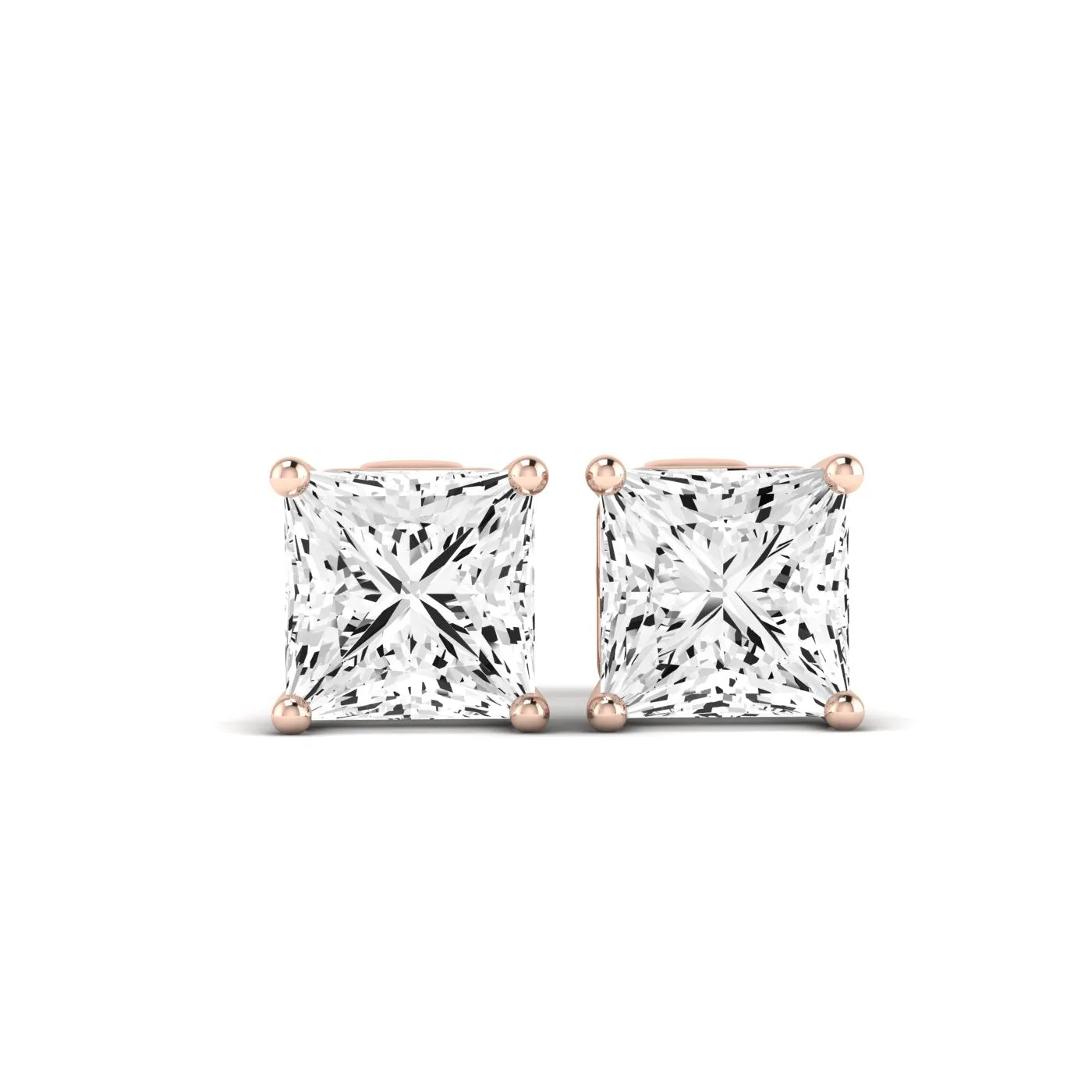 Elowen Oval Cut Lab Diamond Stud Earrings