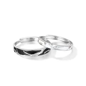 Engravable Romantic Matching Rings for Couples