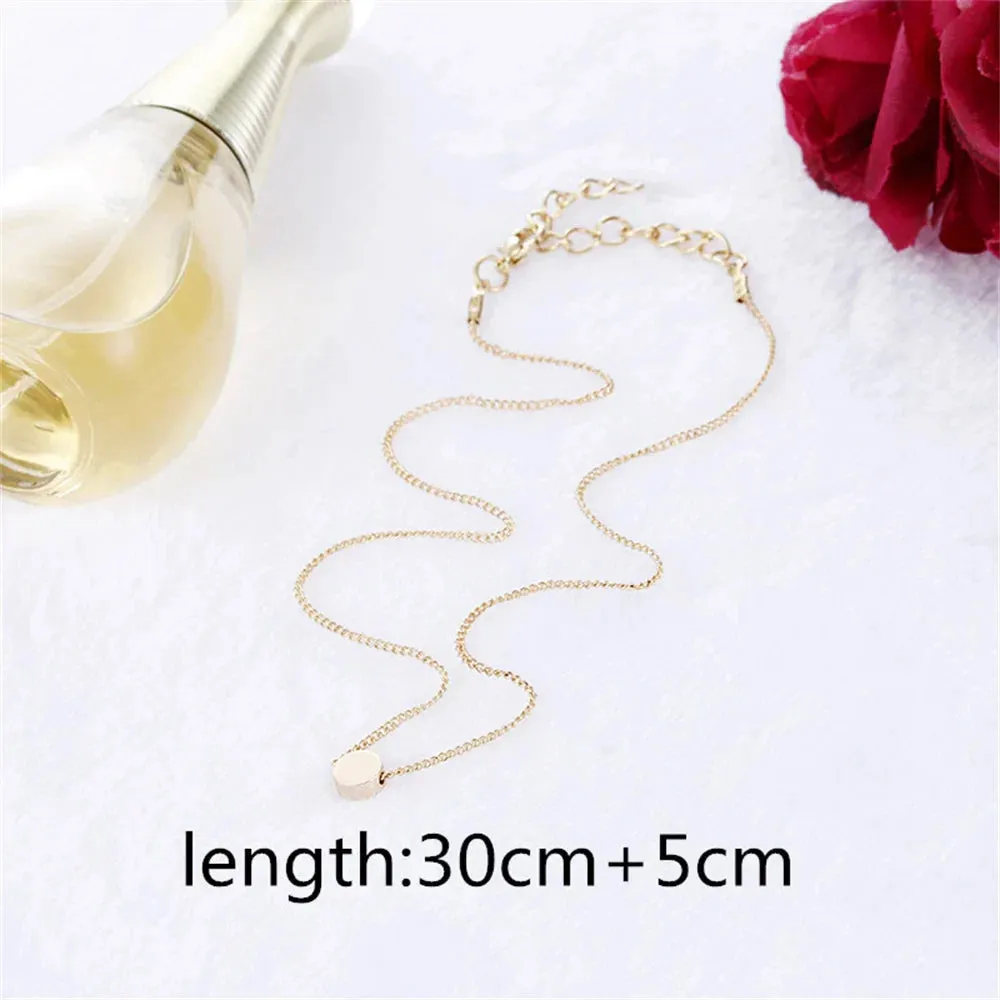 Fashion Triangle Round Exquisite Wholesale Dropshipping Necklace