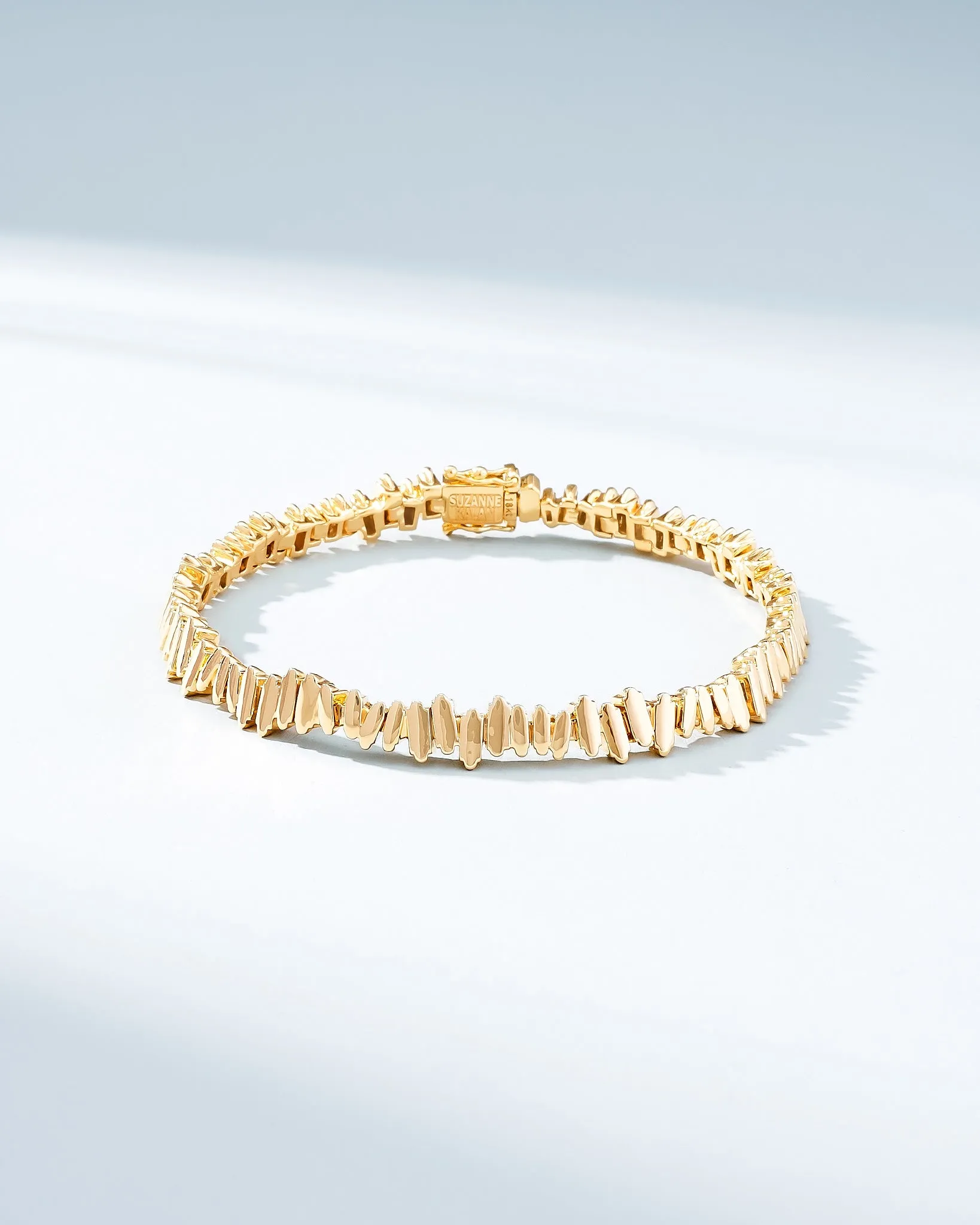 Golden Tennis Bracelet