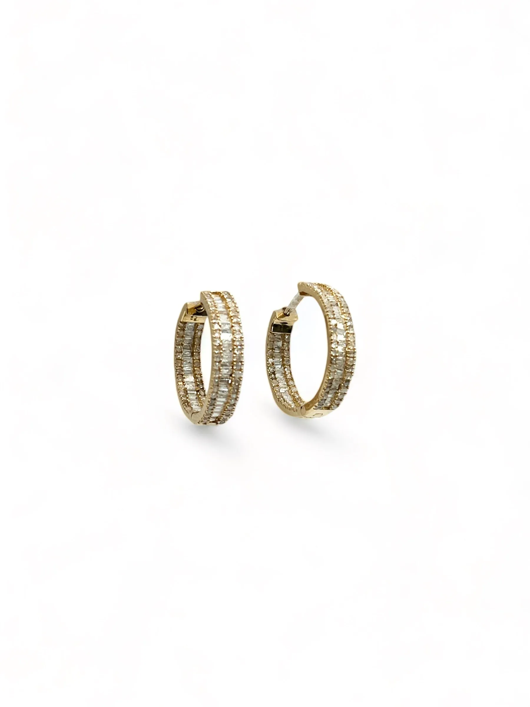 IN AND OUT LOOP EARRINGS