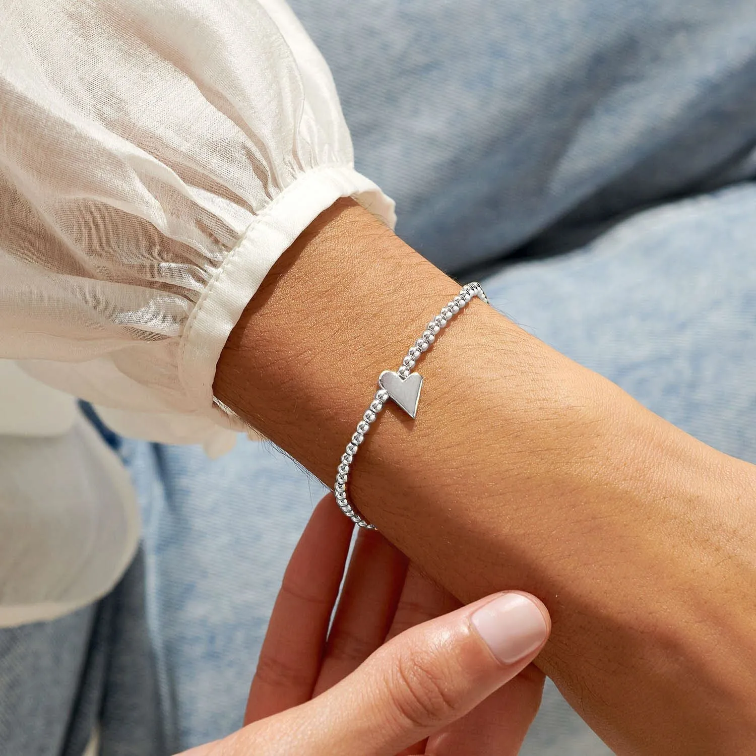 Joma Jewellery Silver A Little 'Best Friend' Bracelet