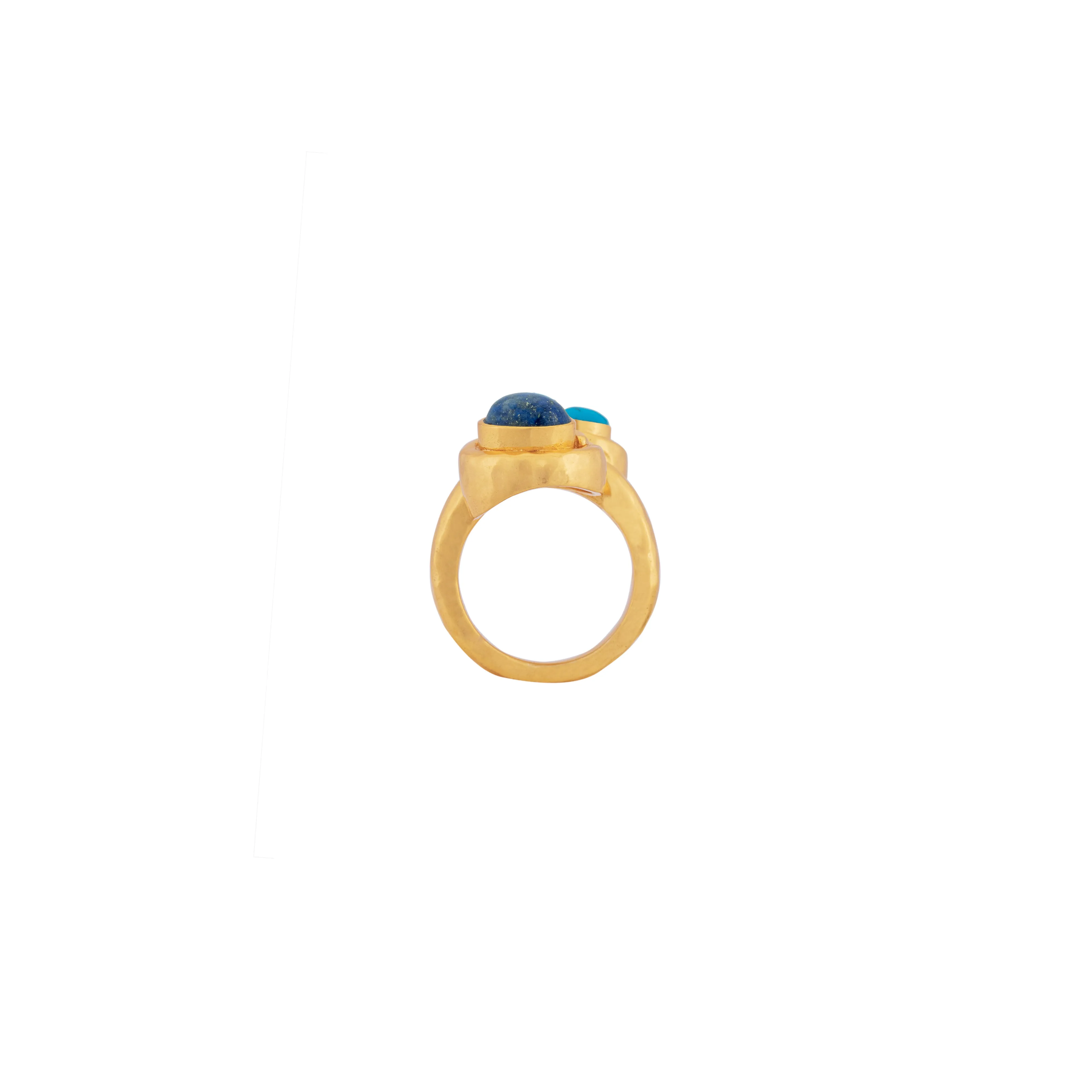 Leela Ring Lapis & Blue Turquoise