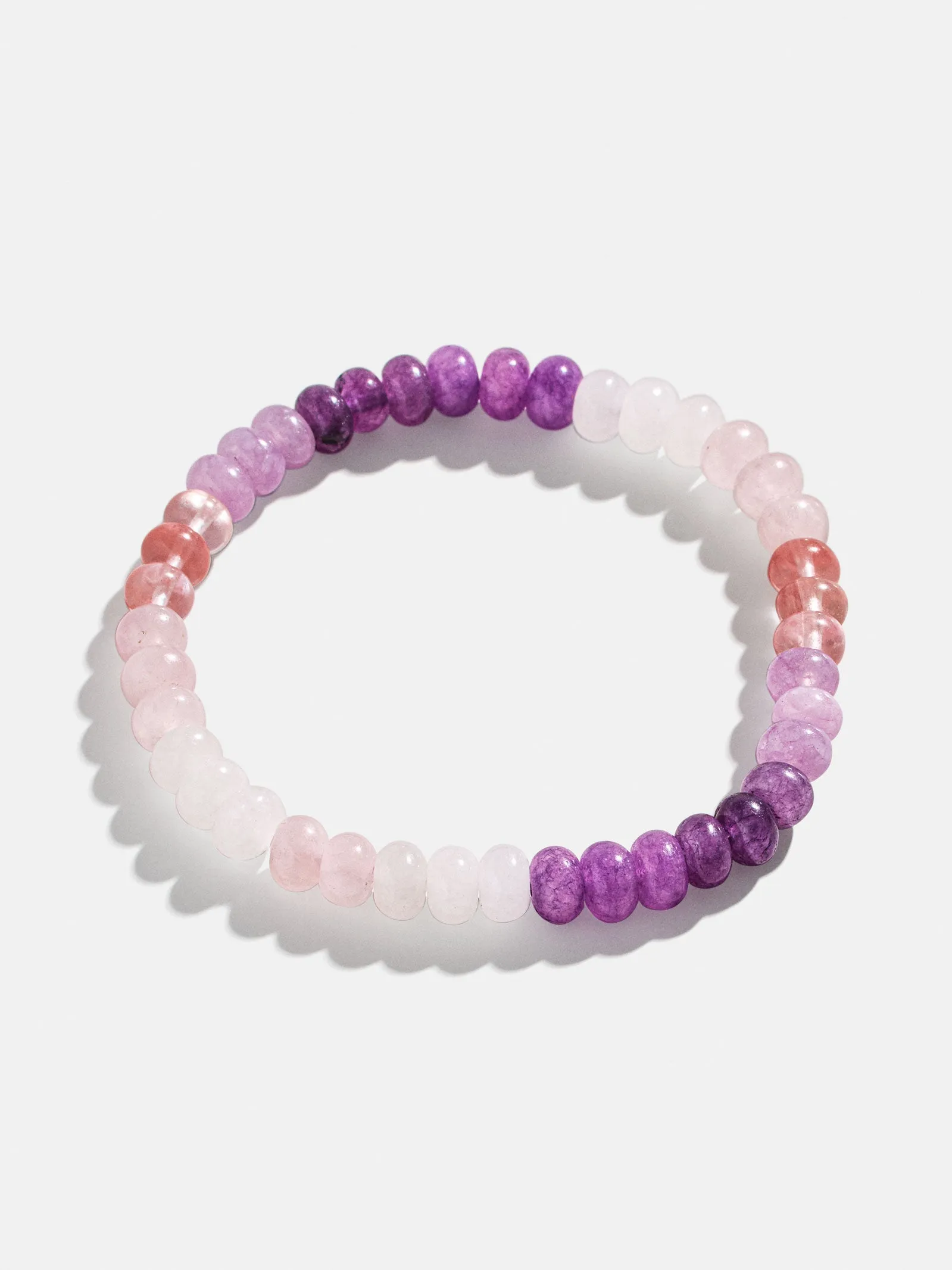 Mikayla Semi-Precious Bracelet - Purple