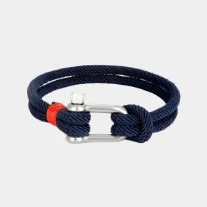 Nautical Knot Bracelet - Cross & Crown