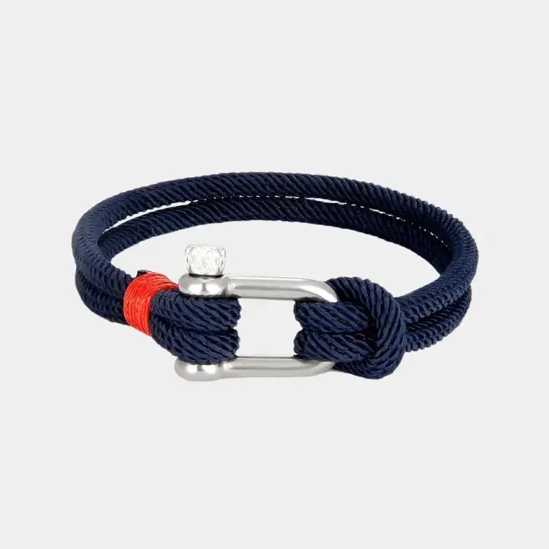 Nautical Knot Bracelet - Cross & Crown