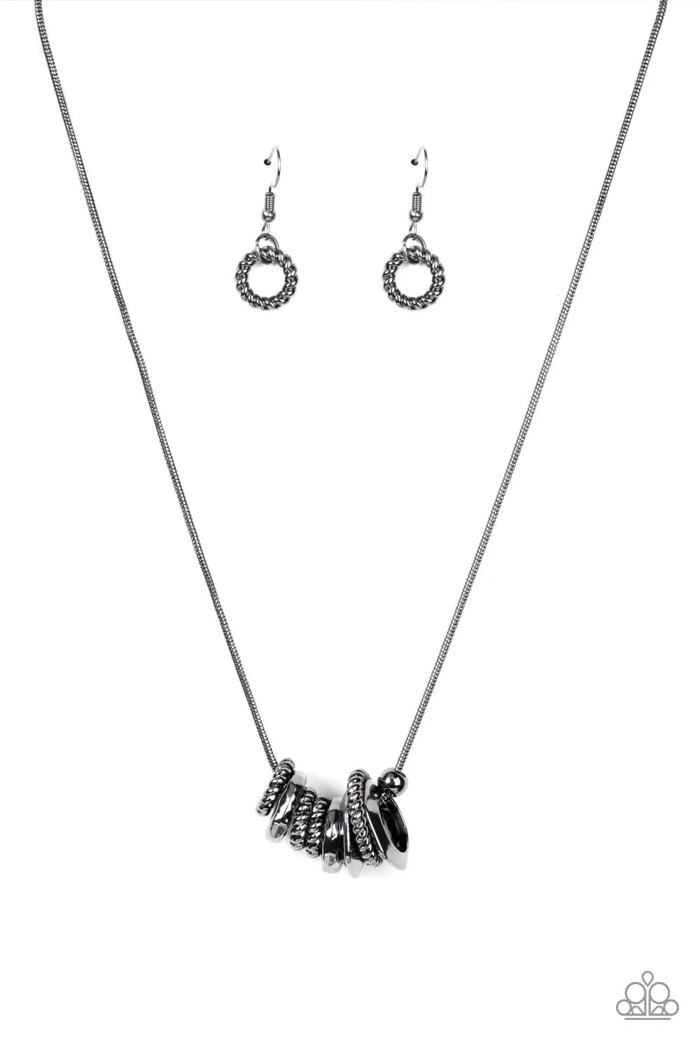 Necklaces Mechanical Mischief - Black