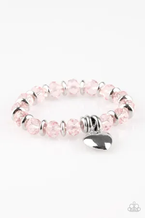 Paparazzi Bracelet ~ Need I say AMOUR? - Pink