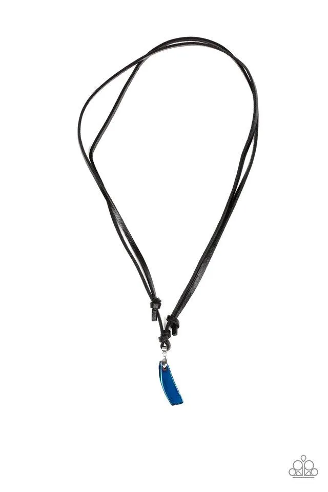 Paparazzi Necklace ~ Am I METEORITE? - Blue