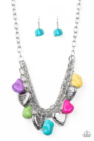 Paparazzi Necklace ~ Change Of Heart - Multi