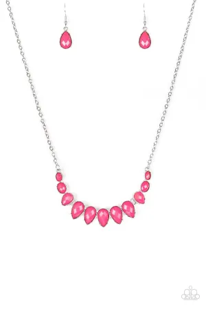 Paparazzi Necklace ~ Maui Majesty - Pink