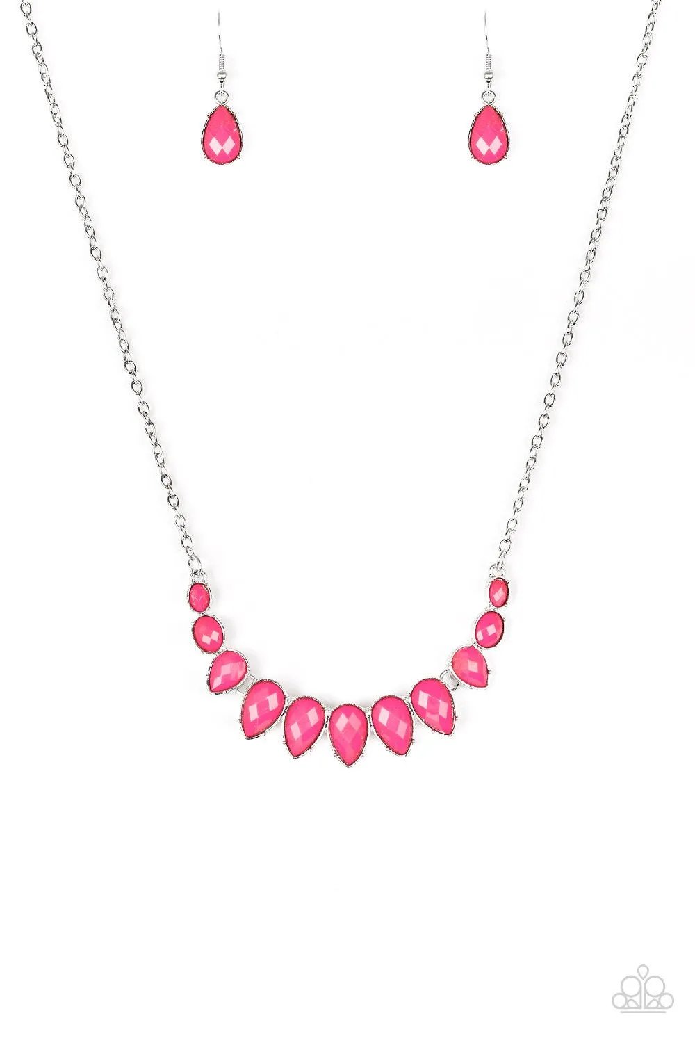 Paparazzi Necklace ~ Maui Majesty - Pink