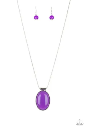 Paparazzi Necklace ~ Rising Stardom - Purple