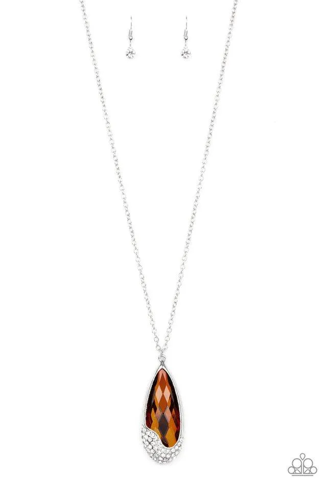 Paparazzi Necklace ~ Spellbound - Brown