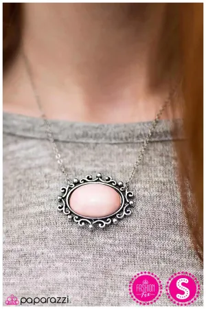 Paparazzi Necklace ~ The Royal Opera  - Pink