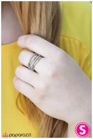 Paparazzi Ring ~ A Narrow Escape - Yellow