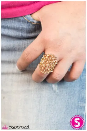 Paparazzi Ring ~ Blind Spot - Gold