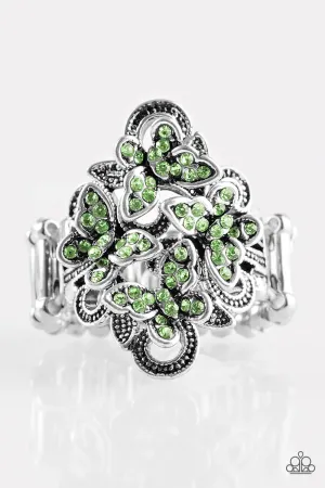 Paparazzi Ring ~ Butterfly Meadows - Green