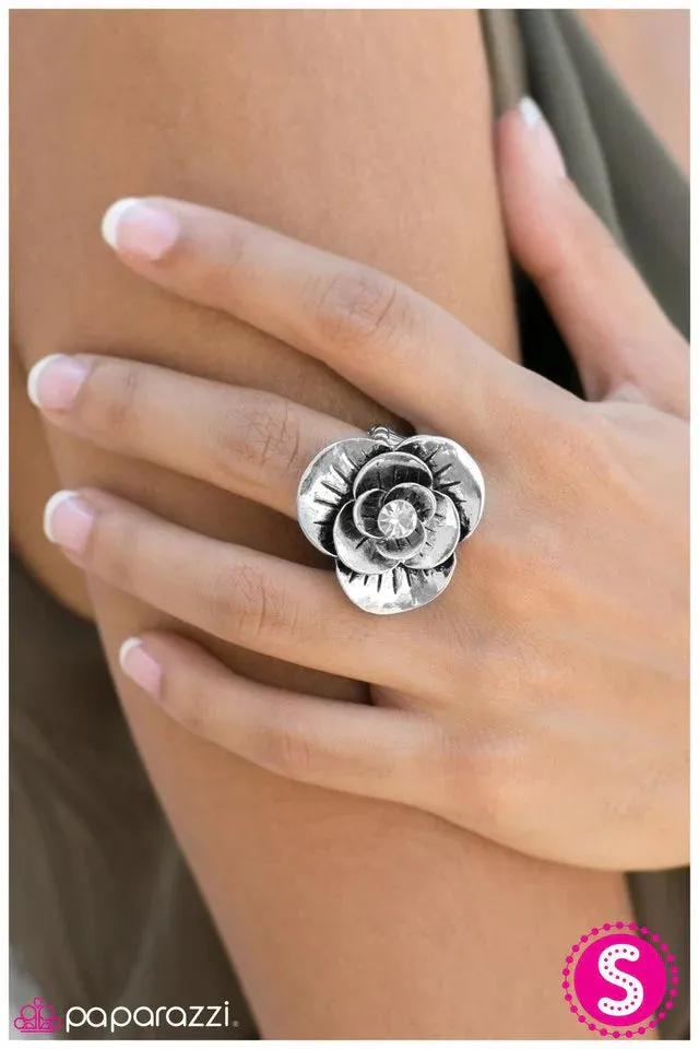 Paparazzi Ring ~ She Walks In Beauty - White