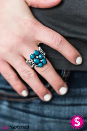 Paparazzi Ring ~ Sparkle Storm - Blue