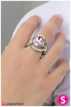 Paparazzi Ring ~ Strike It Rich - Pink