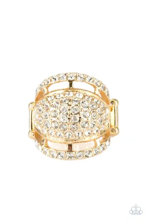 Paparazzi Ring ~ The Seven-FIGURE Itch - Gold