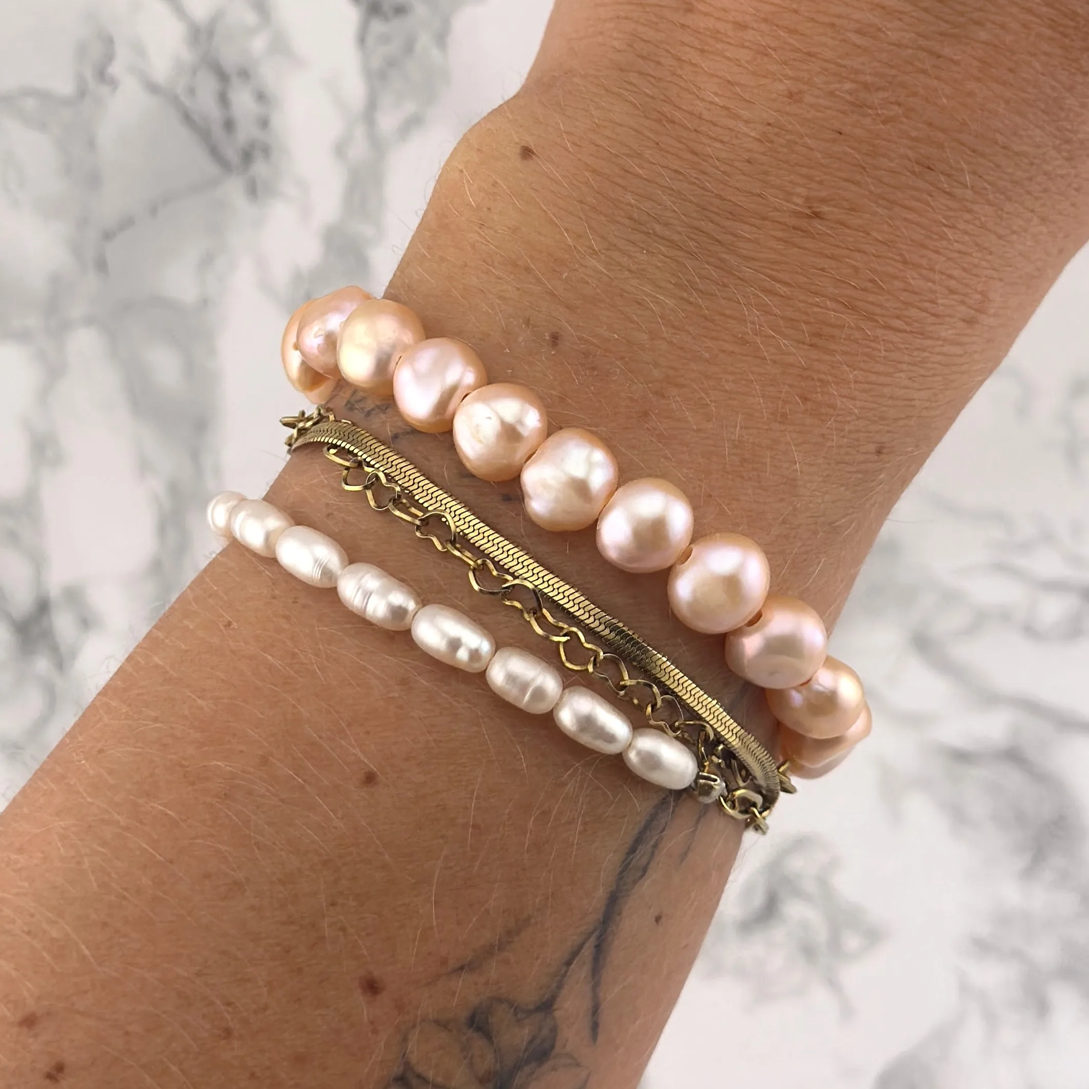 Pink pearl Bracelet