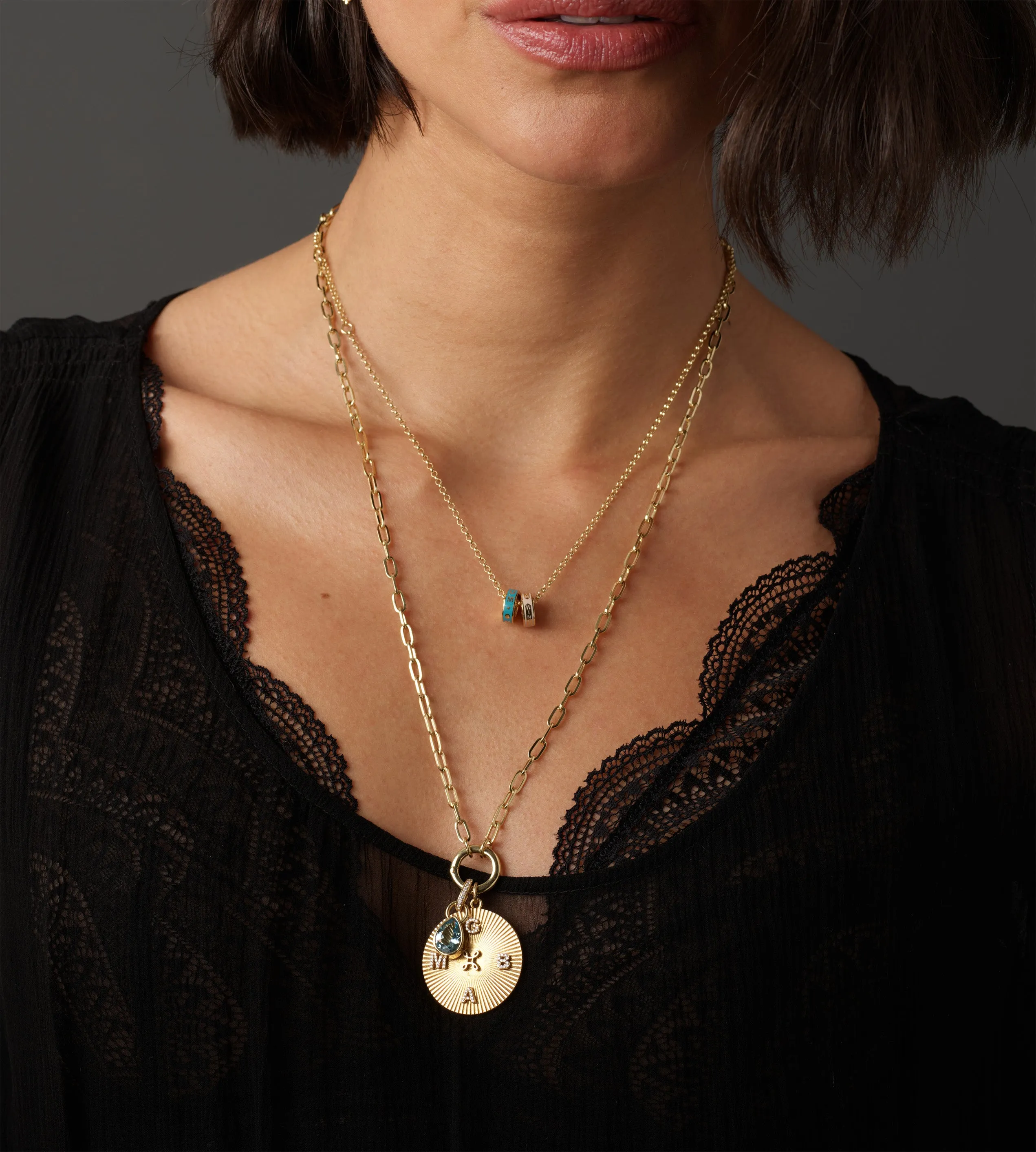 Reverie : Heart Beat Fine Belcher Chain Necklace