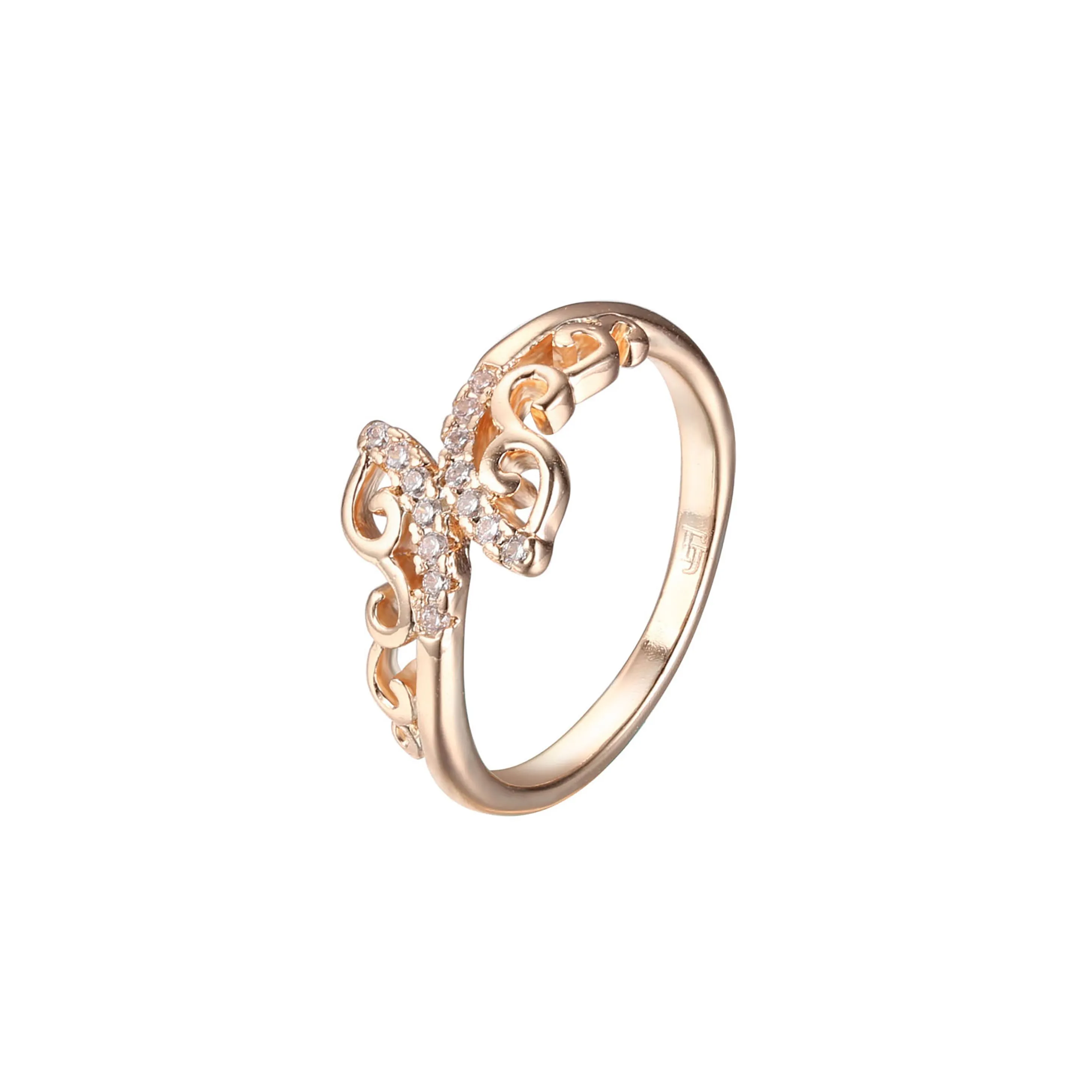 Rose Gold luxurious fashion rings