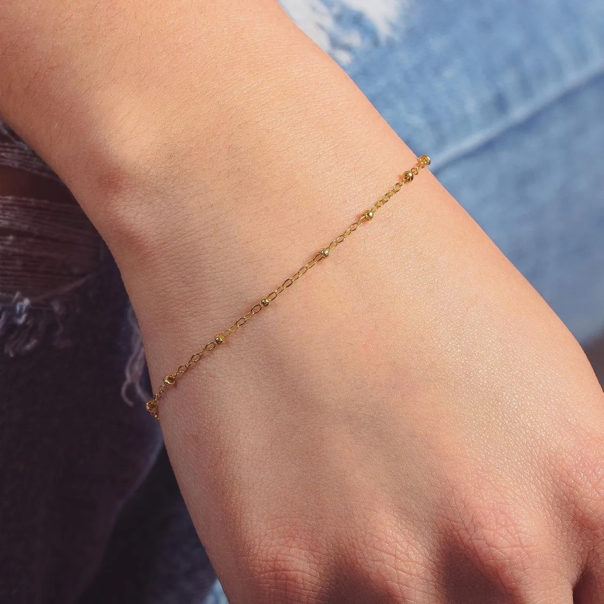 Satellite Chain Bracelet