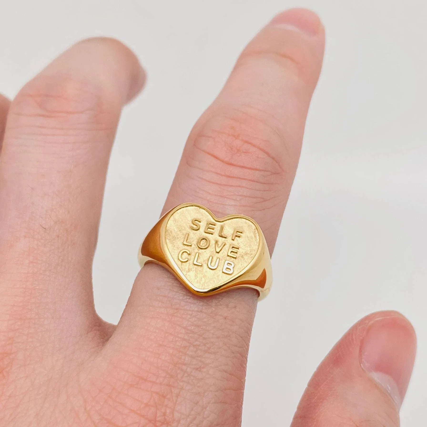 Self Love Club 18K Gold Plated Ring