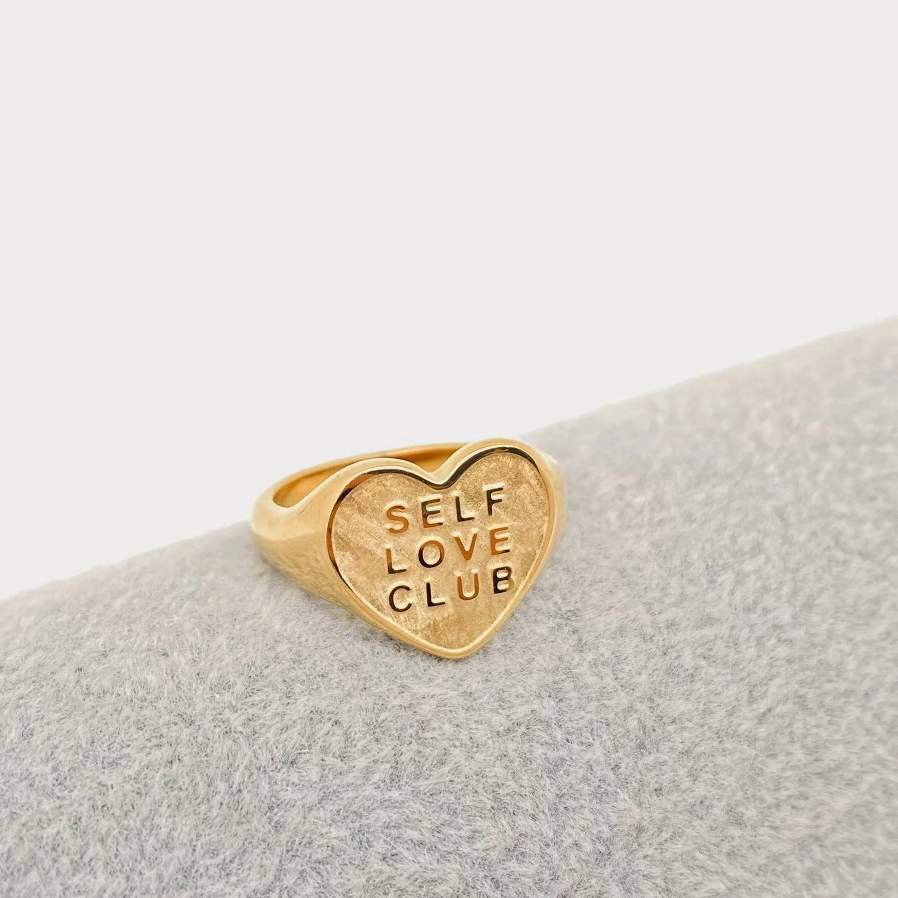 Self Love Club 18K Gold Plated Ring