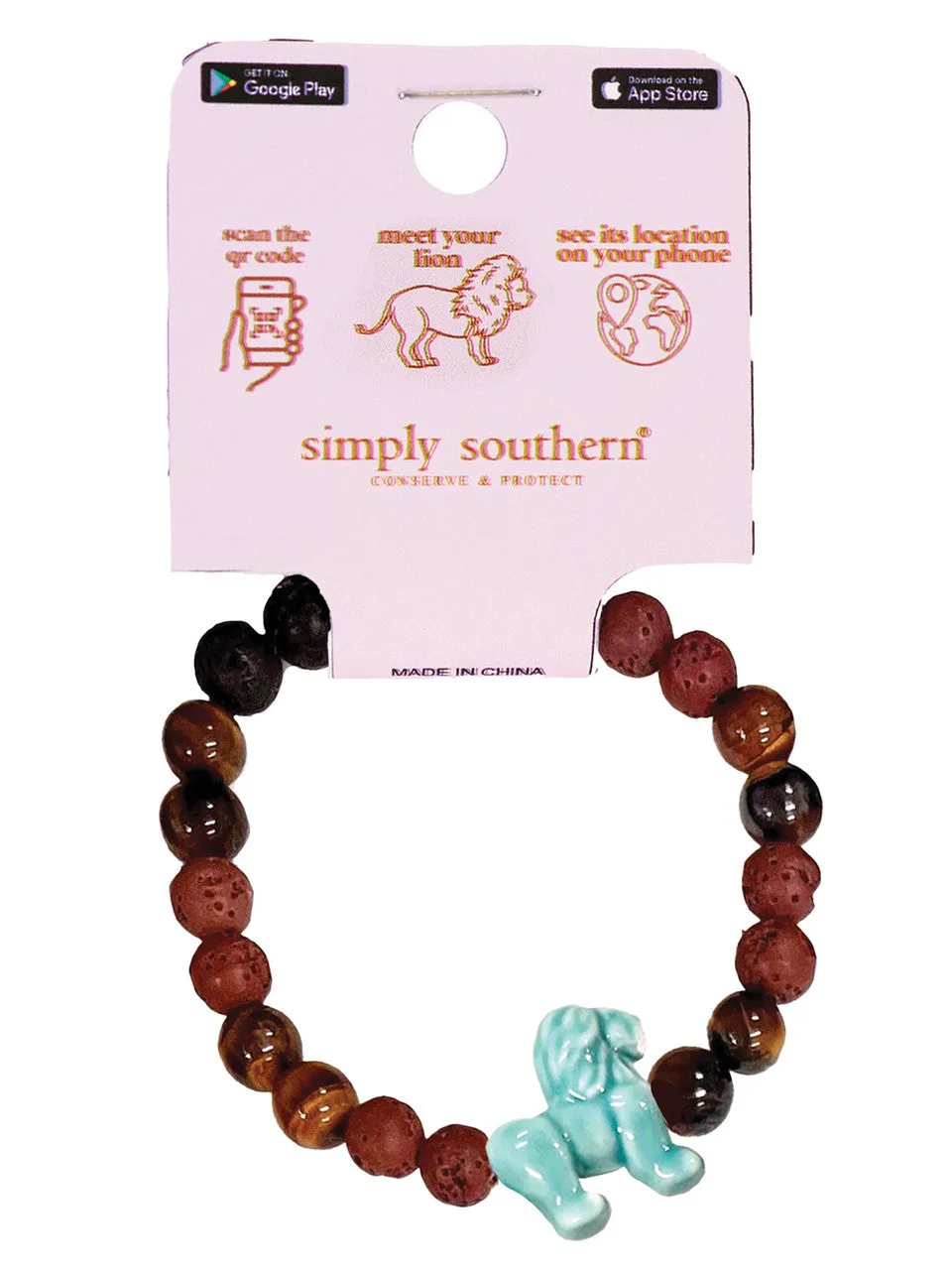 Simply Southern Lion Tracking Bracelets