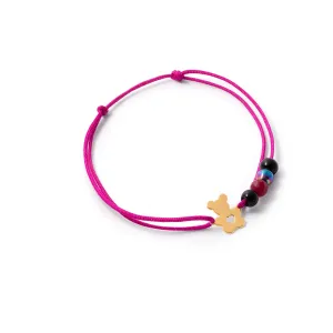 Teddy Bear Cord Bracelet