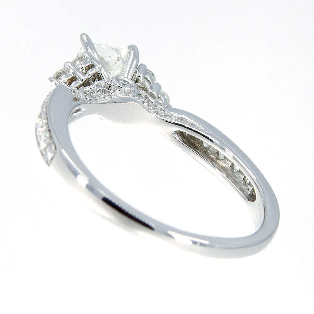 Tolkowsky 1.26ct Diamond Engagement Ring