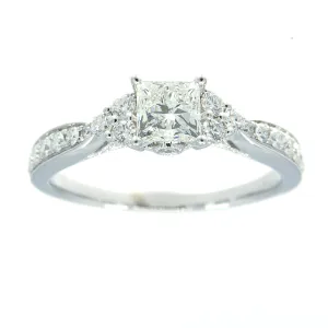 Tolkowsky 1.26ct Diamond Engagement Ring