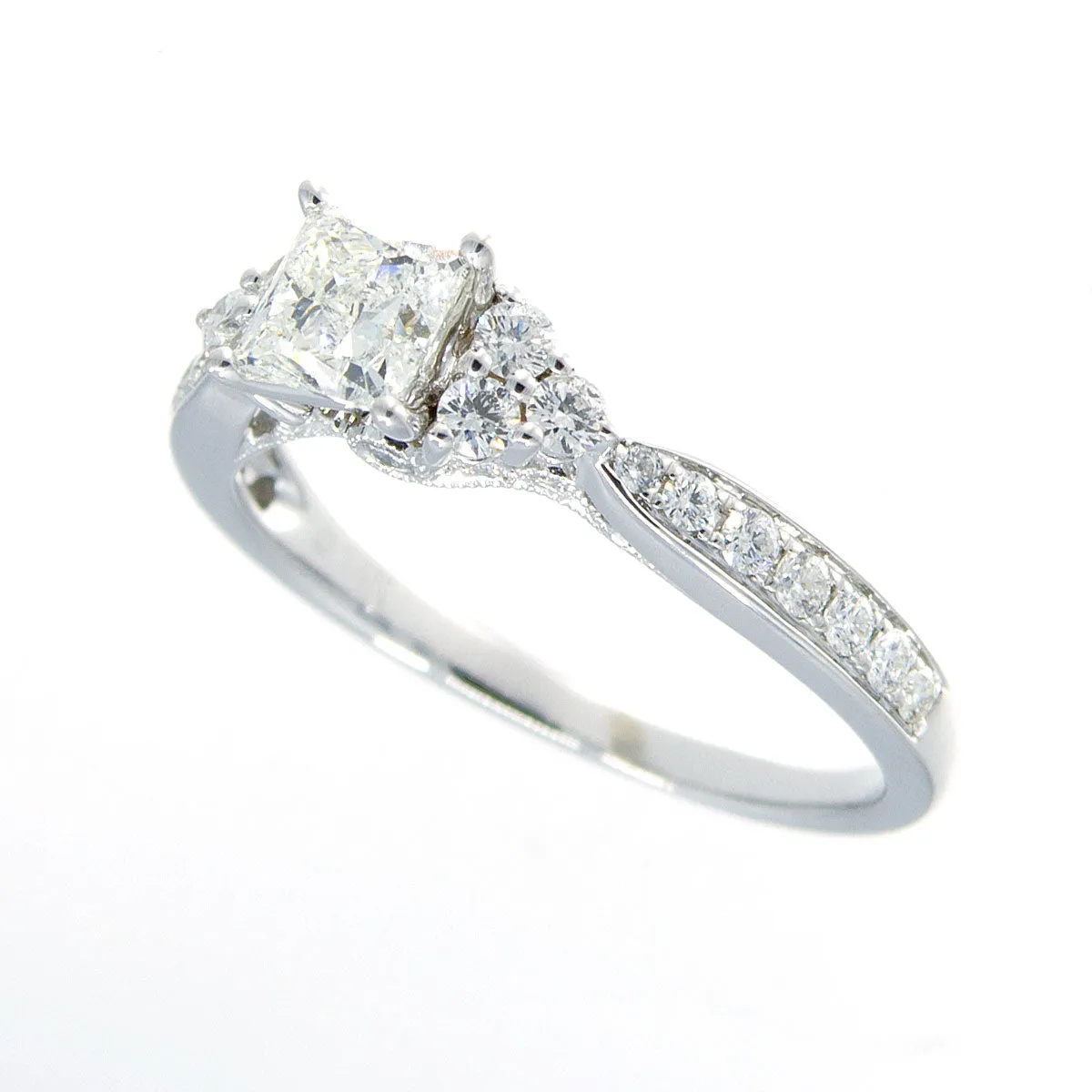 Tolkowsky 1.26ct Diamond Engagement Ring