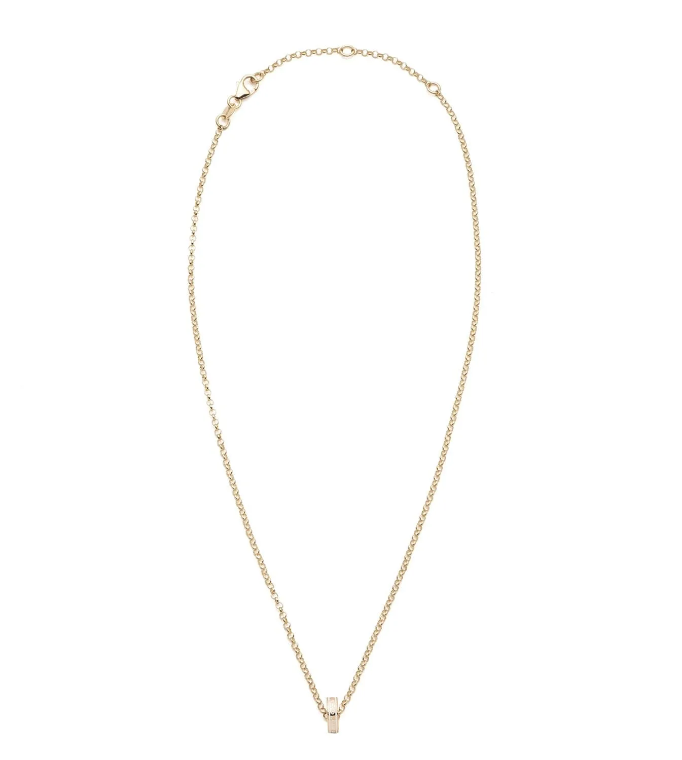 Wholeness : Heart Beat Fine Belcher Chain Necklace